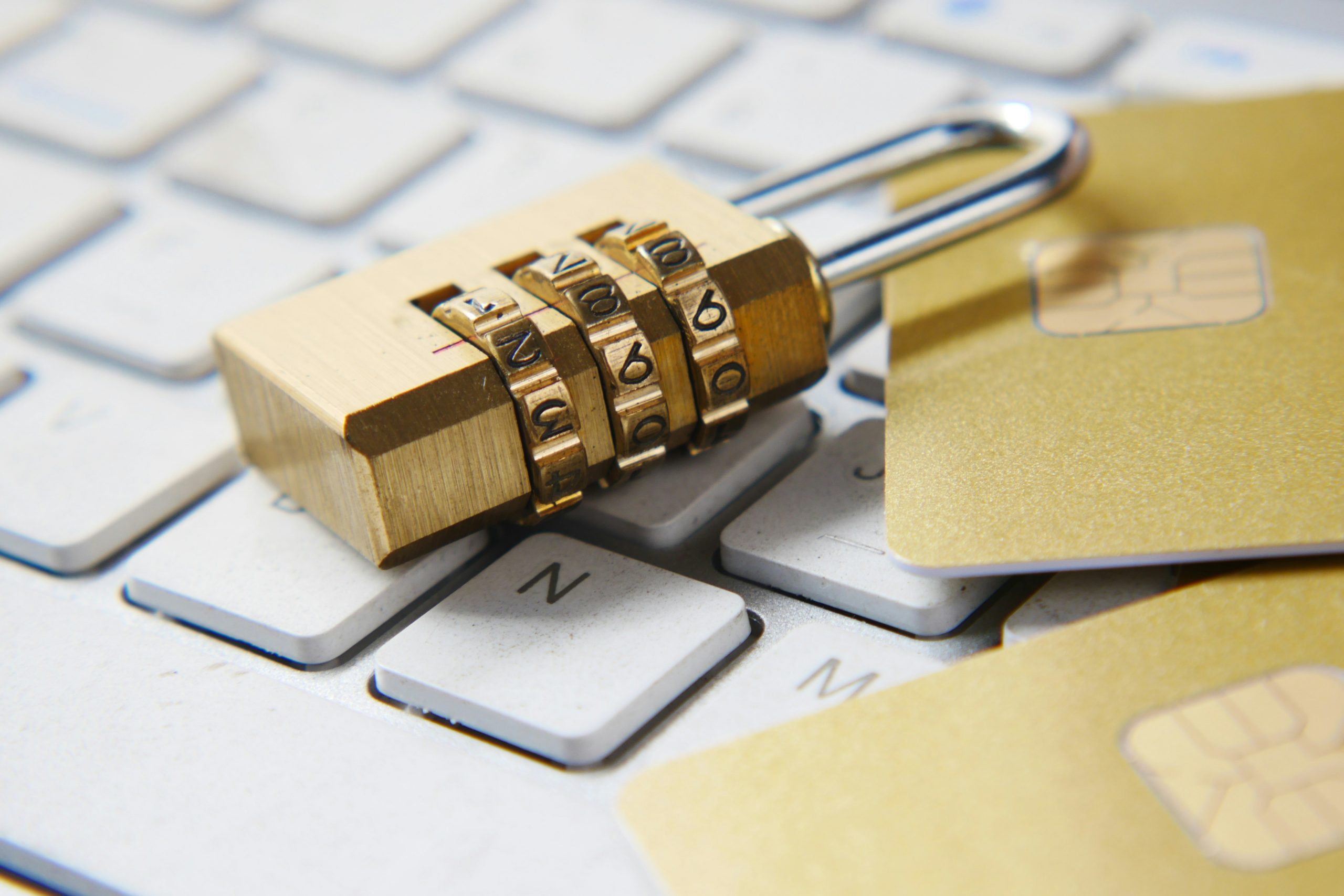 Secure computer representing Microsoft 365 projects, security, and implementation services