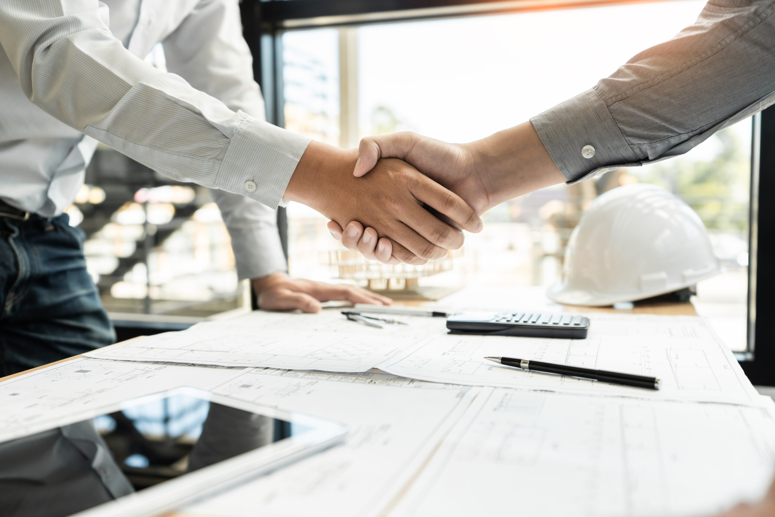 Business team representing secure and reliable technology for small organizations