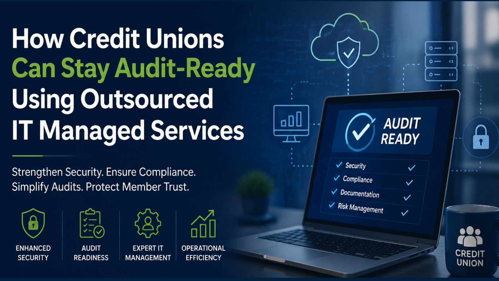 How Credit Unions Can Stay Audit-Ready Using Outsourced IT Managed Services