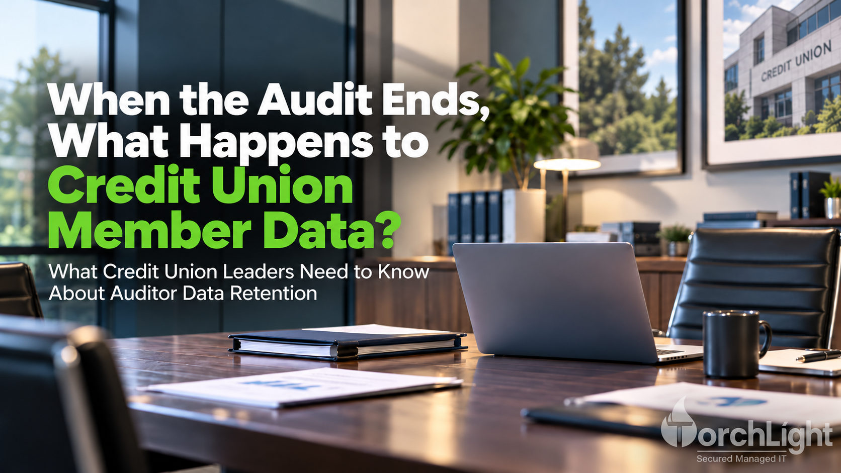 When The Audit Ends, What Happens To Credit Union Member Data?